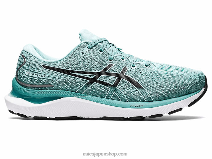 ジェル卵丘 24 L20V3240Asics オアシスグリーン/ブラック