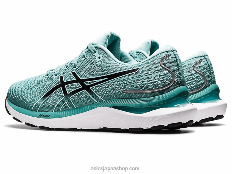 ジェル卵丘 24 L20V3240Asics オアシスグリーン/ブラック