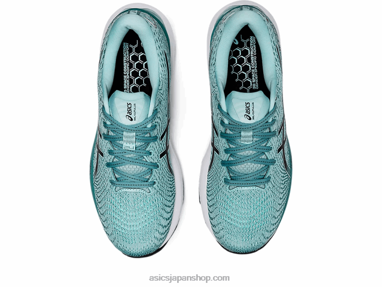 ジェル卵丘 24 L20V3240Asics オアシスグリーン/ブラック