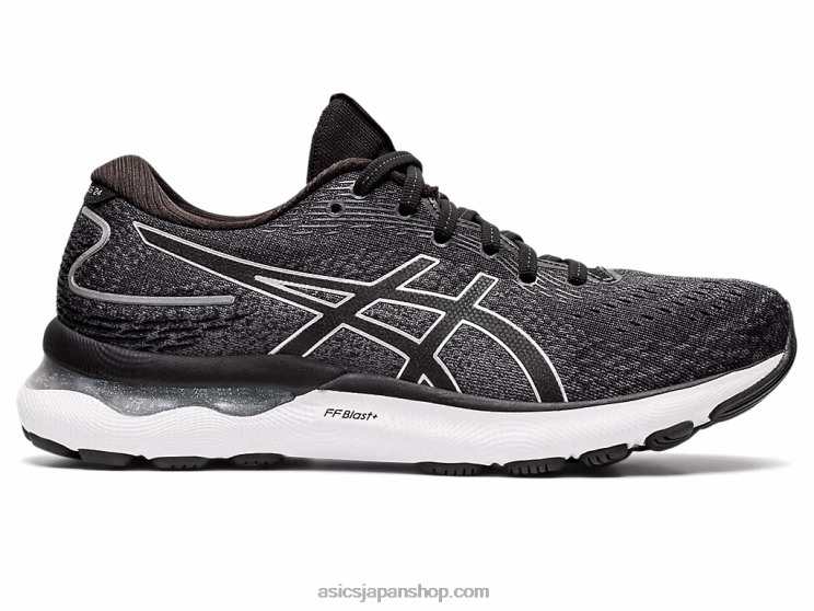 ゲルニンバス 24 ワイド L20V3426Asics ブラック/ピュアシルバー