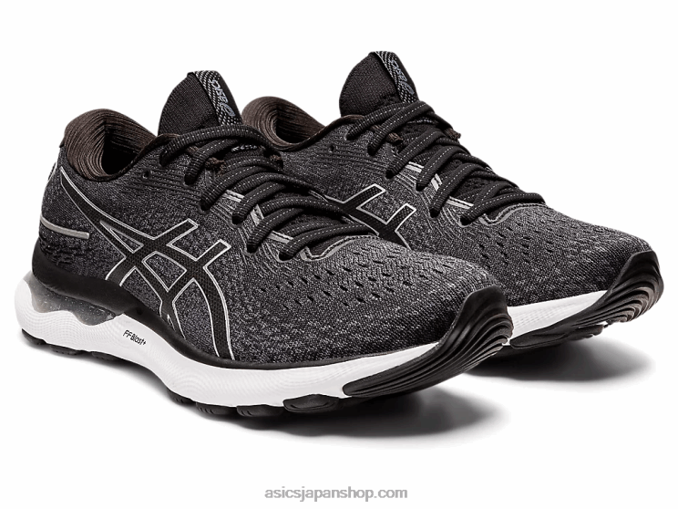 ゲルニンバス 24 ワイド L20V3426Asics ブラック/ピュアシルバー