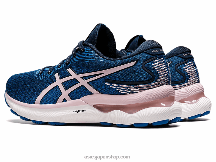 ゲルニンバス 24 ワイド L20V3430Asics フレンチブルー/ベアリーローズ