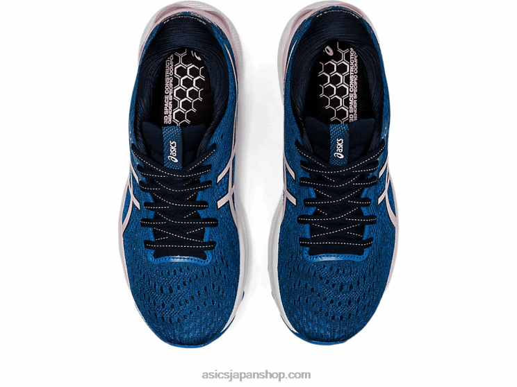 ゲルニンバス 24 ワイド L20V3430Asics フレンチブルー/ベアリーローズ