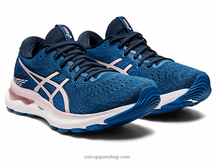 ゲルニンバス 24 L20V3546Asics フレンチブルー/ベアリーローズ