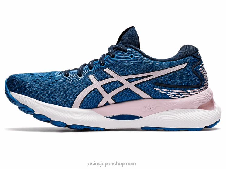ゲルニンバス 24 L20V3546Asics フレンチブルー/ベアリーローズ