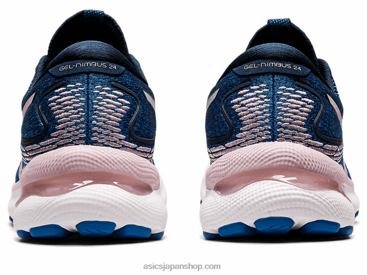 ゲルニンバス 24 L20V3546Asics フレンチブルー/ベアリーローズ