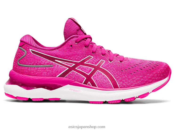 ゲルニンバス 24 L20V3548Asics フューシャレッド/ホワイト