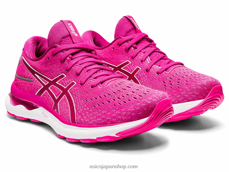 ゲルニンバス 24 L20V3548Asics フューシャレッド/ホワイト