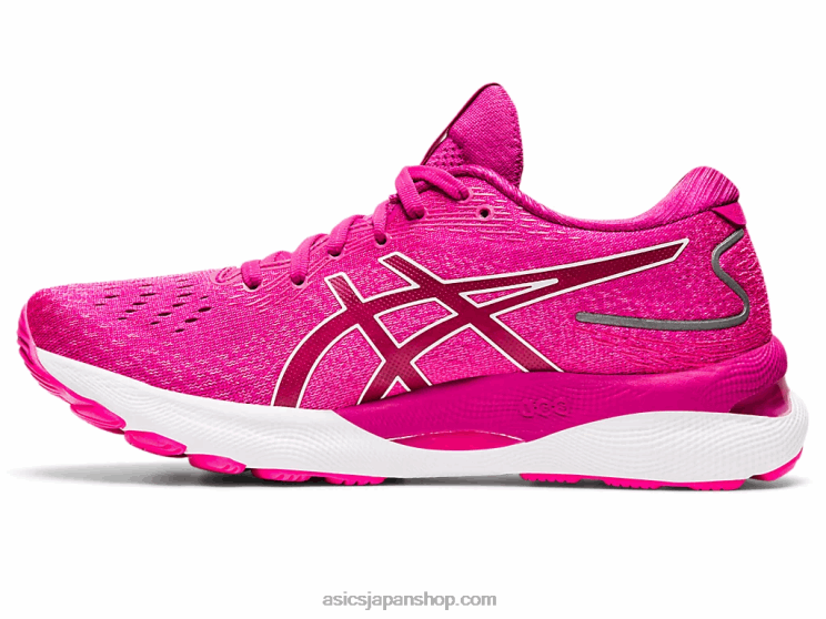 ゲルニンバス 24 L20V3548Asics フューシャレッド/ホワイト
