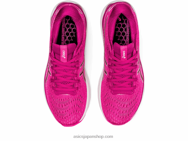 ゲルニンバス 24 L20V3548Asics フューシャレッド/ホワイト