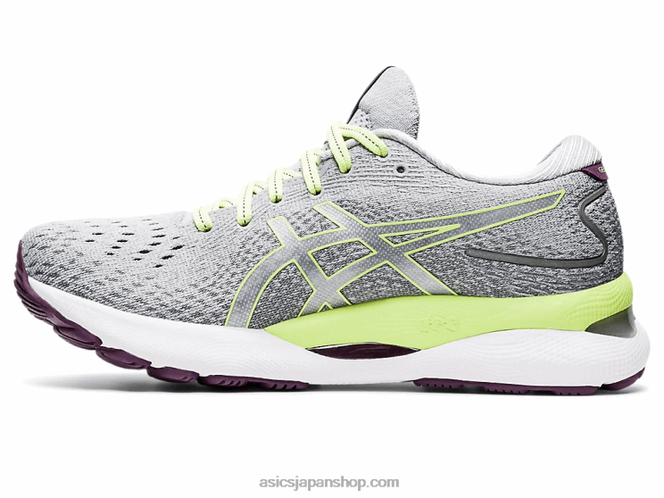 ゲルニンバス 24 L20V3549Asics ピエモンテグレー/ライムグリーン
