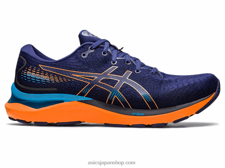 ジェル卵丘 24 L20V363Asics インディゴブルー/サンピーチ