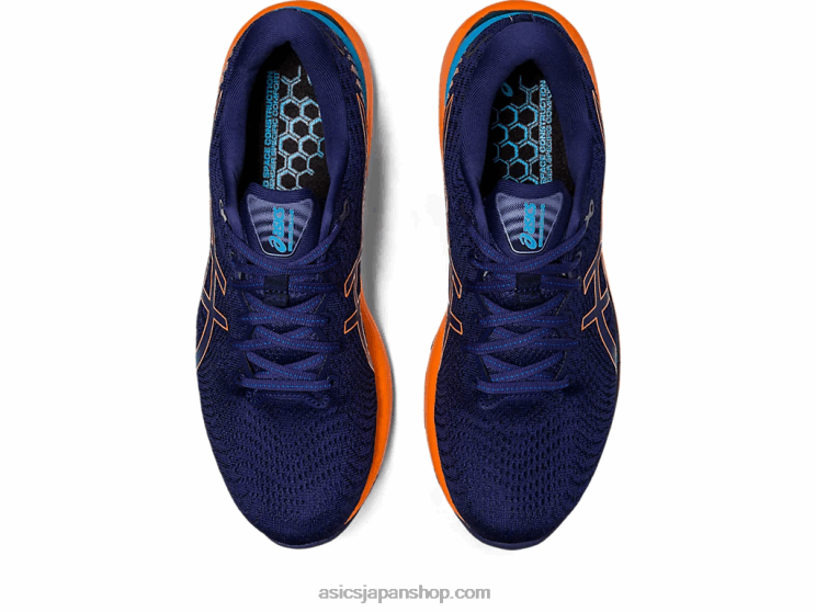 ジェル卵丘 24 L20V363Asics インディゴブルー/サンピーチ