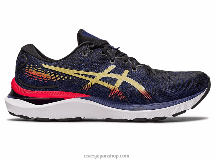 ジェル卵丘 24 L20V382Asics ブラック/オリーブオイル