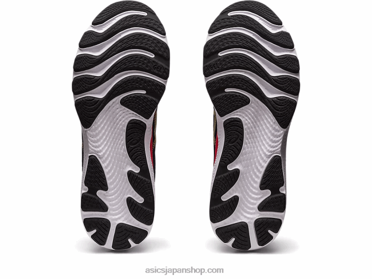 ジェル卵丘 24 L20V382Asics ブラック/オリーブオイル