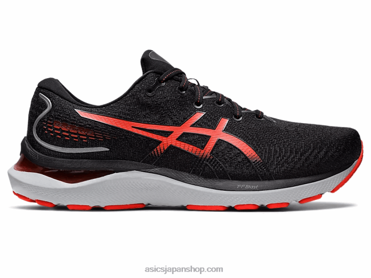 ジェル卵丘 24 L20V919Asics ブラック/チェリートマト