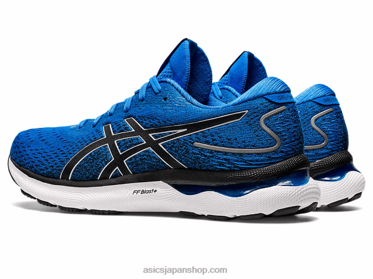 ゲルニンバス 24 L20V920 Asicsエレクトリックブルー/ピードモントグレー