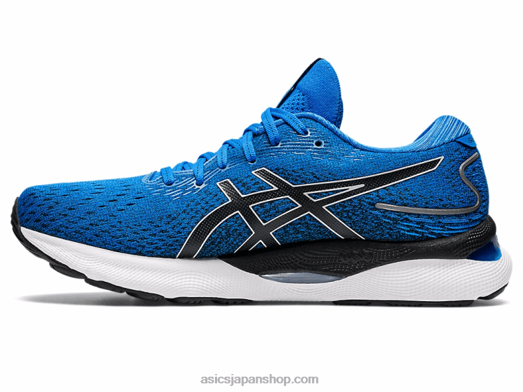 ゲルニンバス 24 L20V920 Asicsエレクトリックブルー/ピードモントグレー