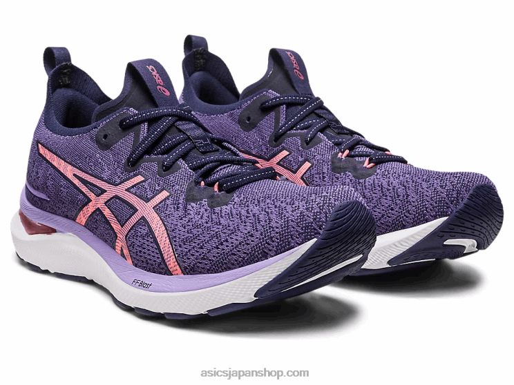 ゲル卵丘 24 mk L20V2610Asics ダスティパープル/パパイヤ