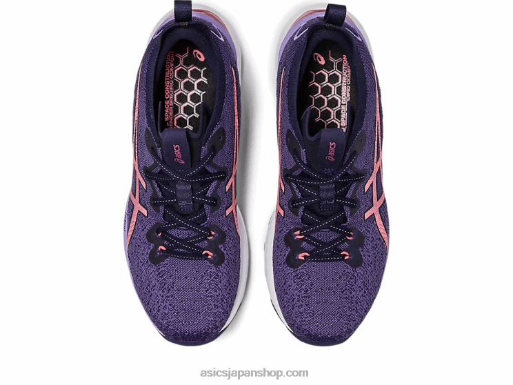 ゲル卵丘 24 mk L20V2610Asics ダスティパープル/パパイヤ