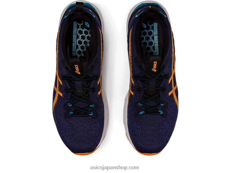 ゲル卵丘 24 mk L20V632Asics インディゴブルー/サンピーチ