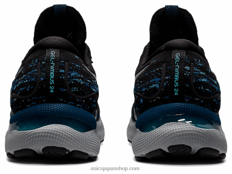 ゲルニンバス 24mk L20V1193Asics ブラック/マコブルー