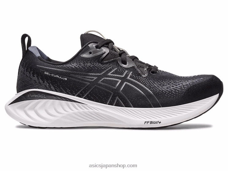 ジェルキュムラス 25 エクストラワイド L20V100Asics ブラック/キャリアグレー