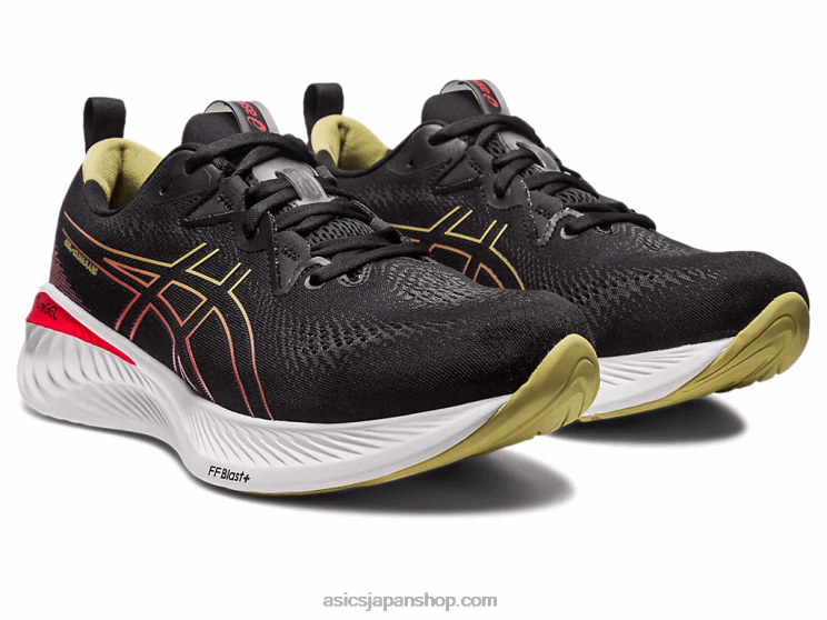 ジェル卵丘 25 L20V123Asics ブラック/エレクトリックレッド