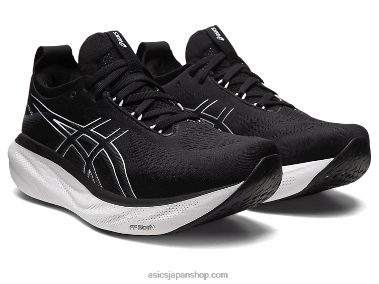 ゲルニンバス 25 エクストラワイド L20V165Asics ブラック/ピュアシルバー
