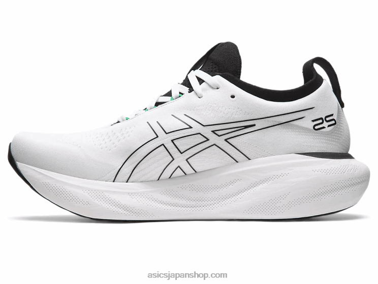 ゲルニンバス 25 L20V180Asics 白黒
