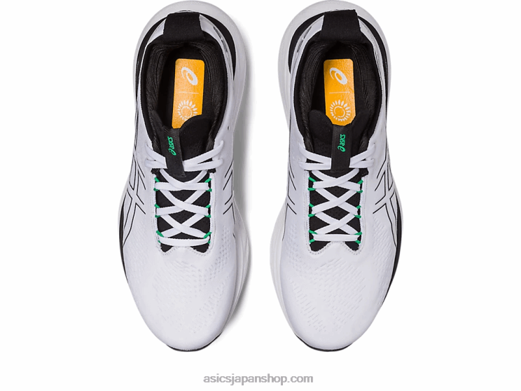 ゲルニンバス 25 L20V180Asics 白黒