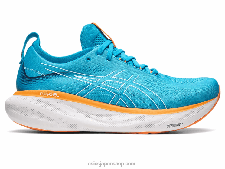 ゲルニンバス 25 エクストラワイド L20V191Asics アイランドブルー/サンピーチ