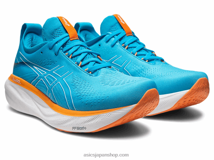 ゲルニンバス 25 エクストラワイド L20V191Asics アイランドブルー/サンピーチ