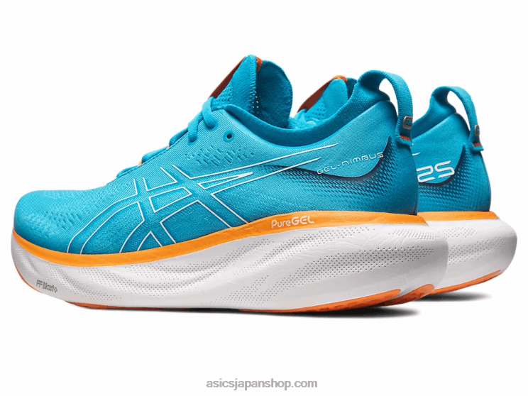 ゲルニンバス 25 エクストラワイド L20V191Asics アイランドブルー/サンピーチ