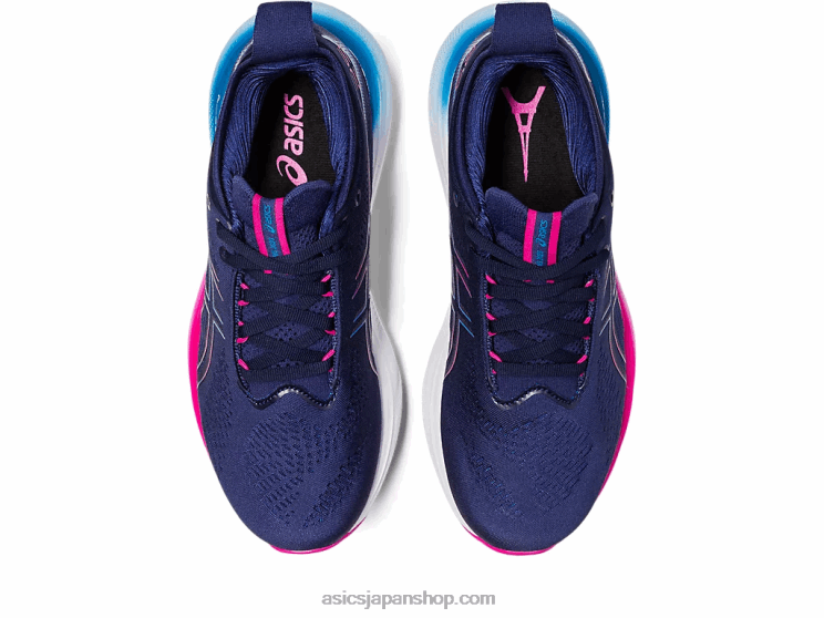 ゲルニンバス 25 L20V2138Asics インディゴブルー/ピンクレイブ