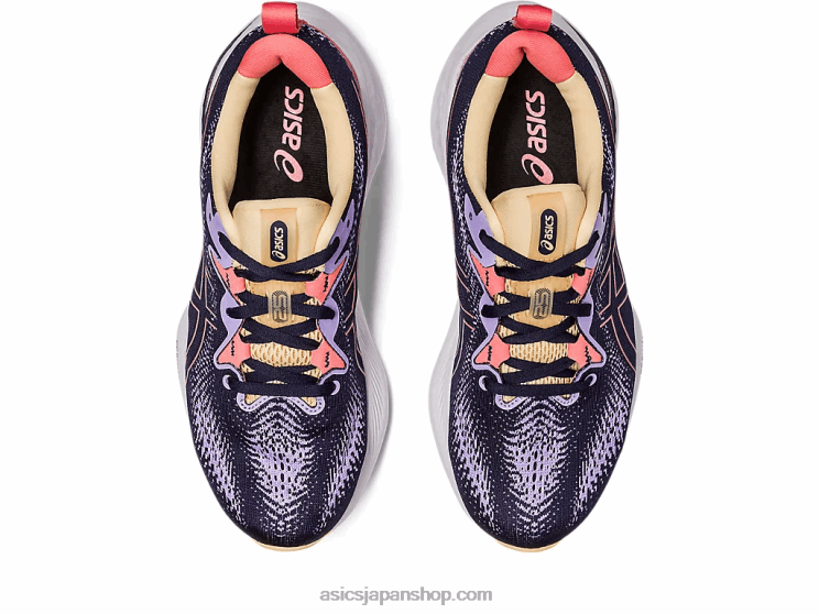 ジェル卵丘 25 L20V2208Asics 真夜中/パパイヤ