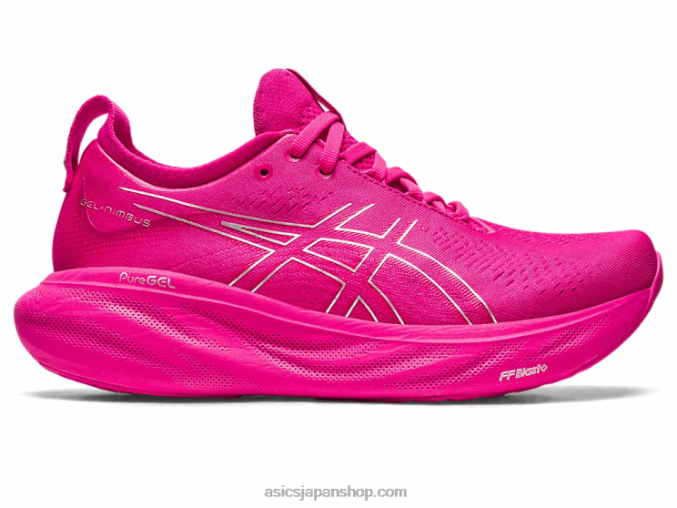 ゲルニンバス 25 L20V2367Asics ピンクレイブ/ピュアシルバー