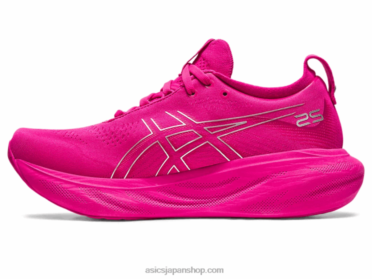 ゲルニンバス 25 L20V2367Asics ピンクレイブ/ピュアシルバー