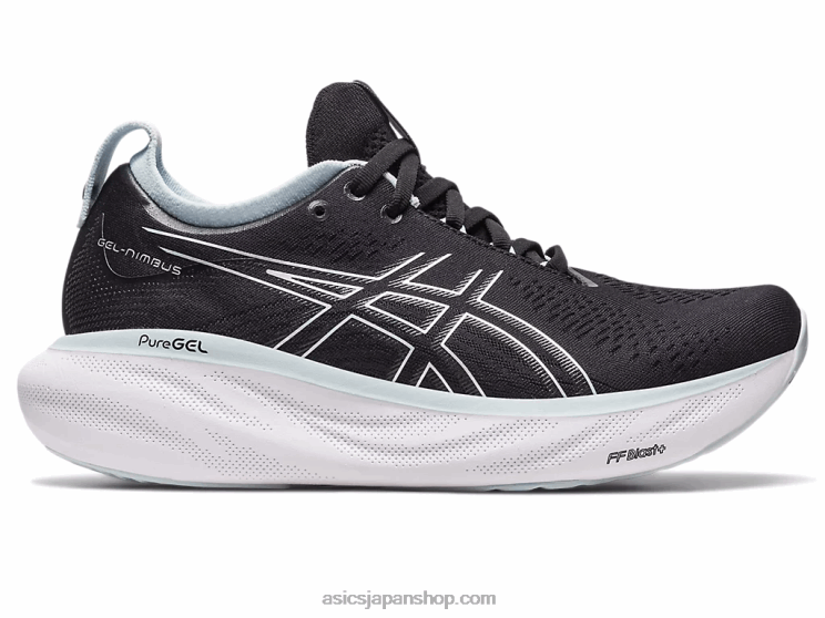 ゲルニンバス 25 L20V2370Asics ブラック/リボーンブルー
