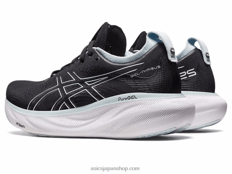 ゲルニンバス 25 L20V2370Asics ブラック/リボーンブルー