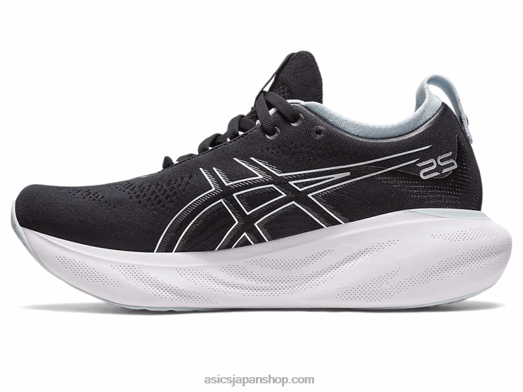ゲルニンバス 25 L20V2370Asics ブラック/リボーンブルー