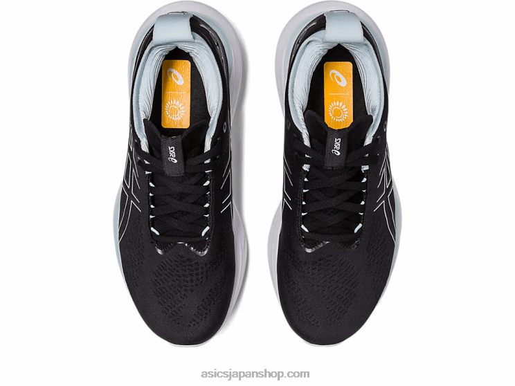 ゲルニンバス 25 L20V2370Asics ブラック/リボーンブルー