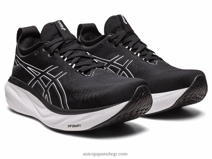 ゲルニンバス 25 L20V2371Asics ブラック/ピュアシルバー