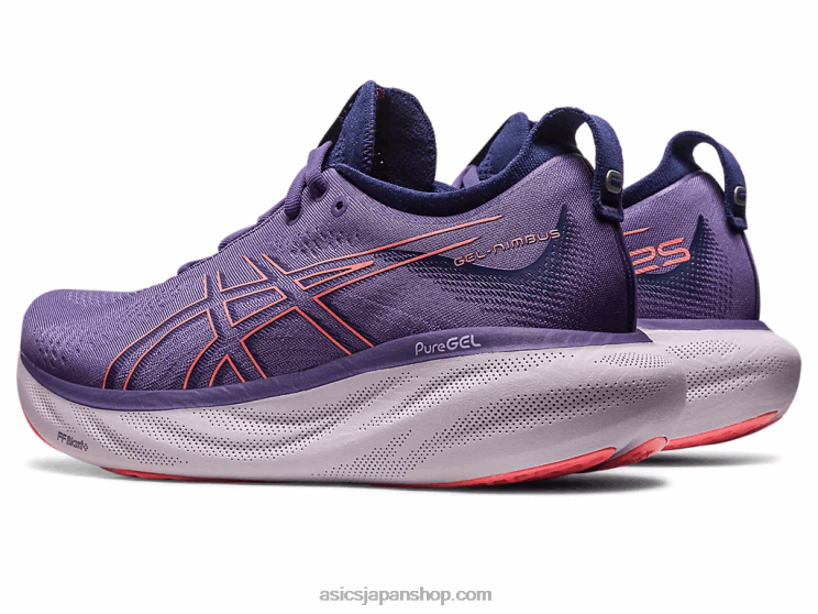 ゲルニンバス 25 L20V2372Asics ダスティパープル/パパイヤ