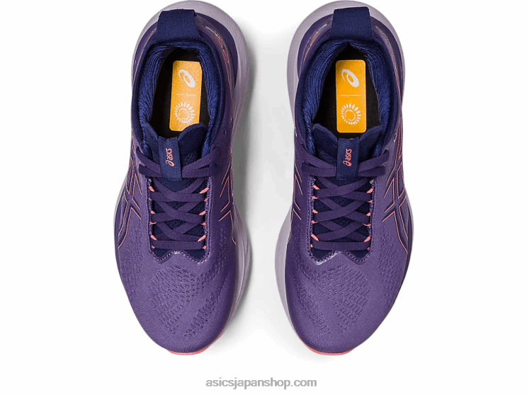 ゲルニンバス 25 L20V2372Asics ダスティパープル/パパイヤ