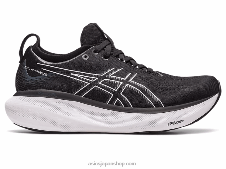 ゲルニンバス 25 ワイド L20V2376Asics ブラック/ピュアシルバー