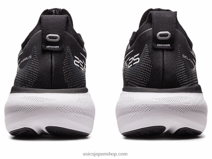 ゲルニンバス 25 ワイド L20V2376Asics ブラック/ピュアシルバー
