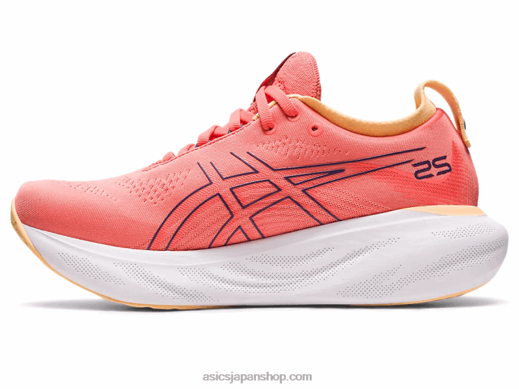 ゲルニンバス 25 ワイド L20V2377Asics パパイヤ/ダスティパープル