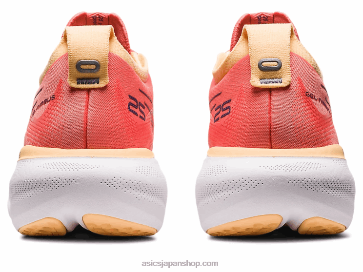 ゲルニンバス 25 ワイド L20V2377Asics パパイヤ/ダスティパープル
