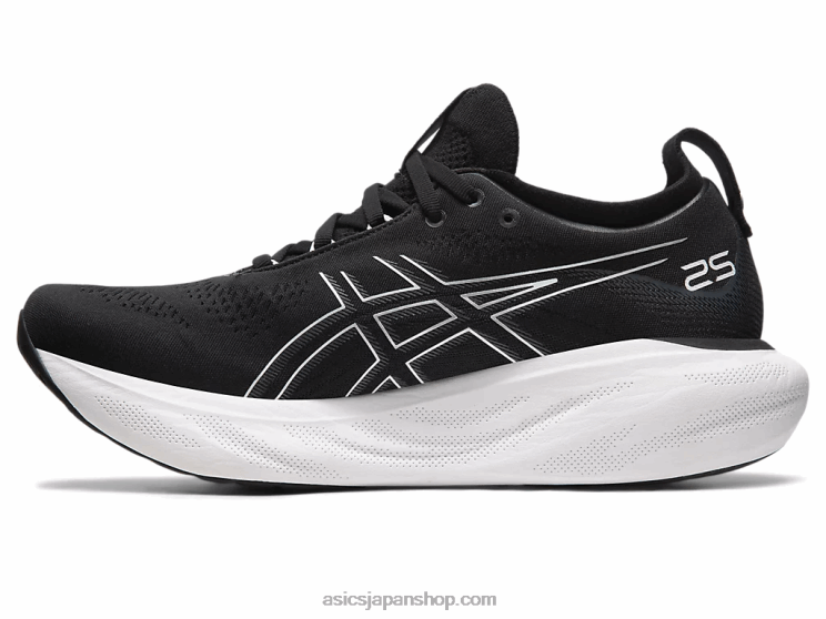 ゲルニンバス 25 L20V334Asics ブラック/ピュアシルバー